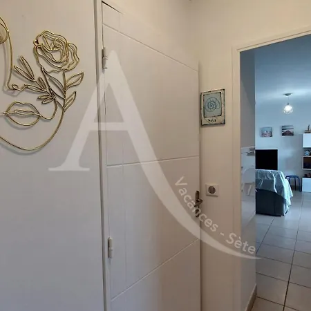 Apartmán De Villeroy, 4 Personnes, Ascenseur, Parking Et Terrasse Sète