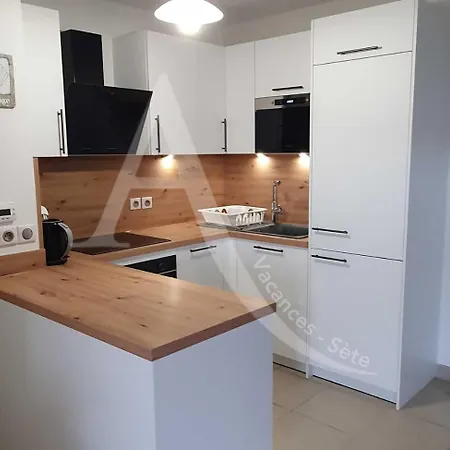 De Villeroy, 4 Personnes, Ascenseur, Parking Et Terrasse Lejlighed Sète